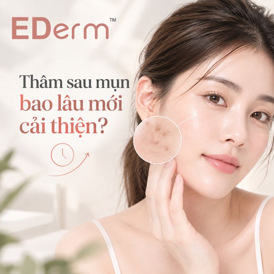 Thâm sau mụn bao lâu mới cải thiện?