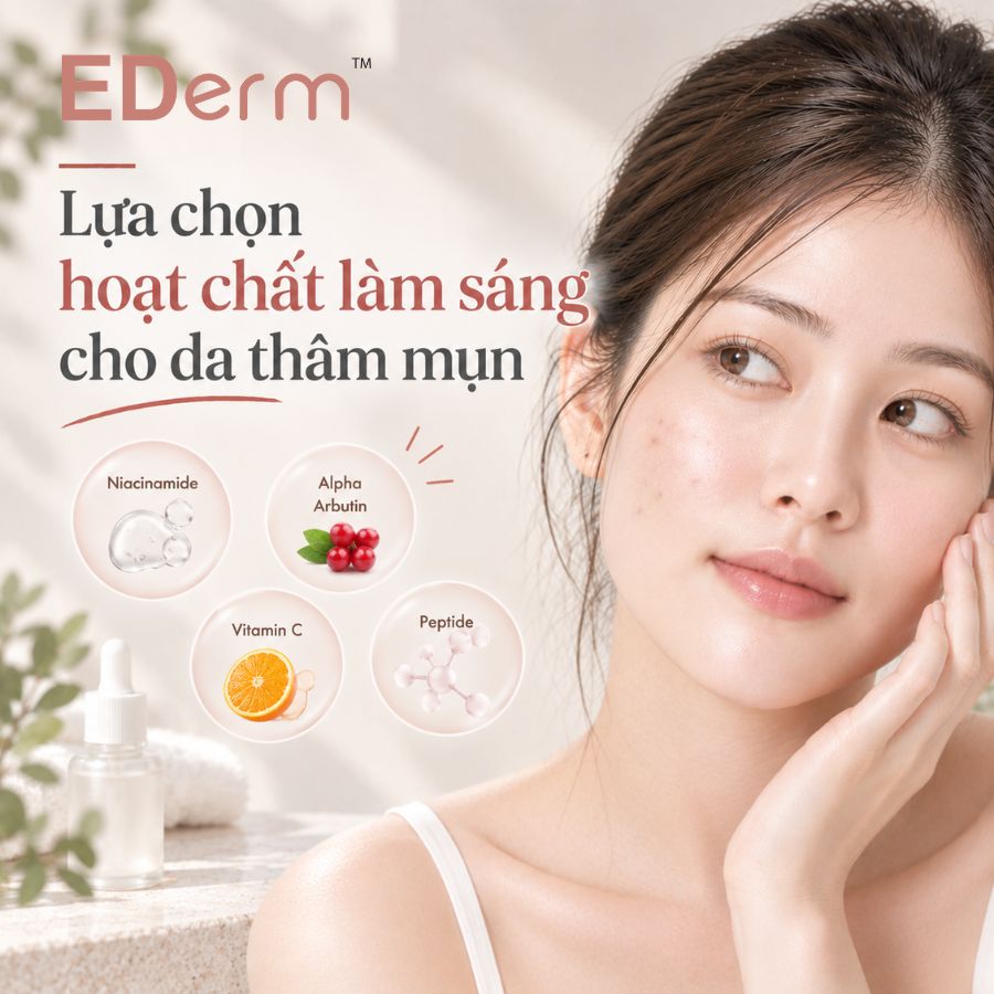 Lựa chọn hoạt chất làm sáng theo hướng vừa đủ